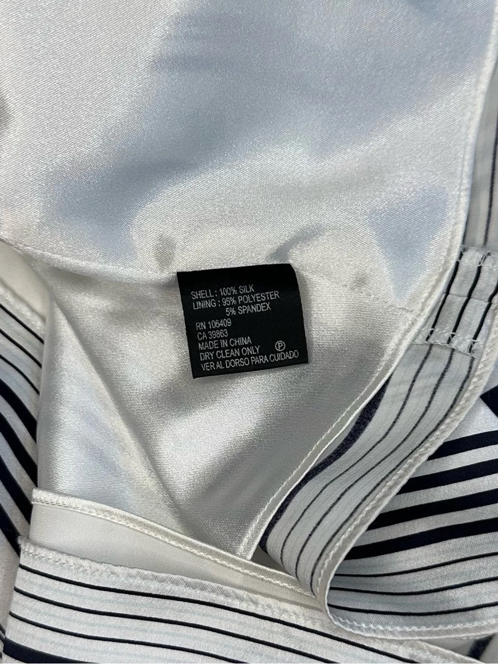 ANTONIO MELANI Silk Top Size 14 Elegant With Crisscross Straps Women’s Top